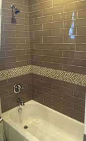 Brown Glass Subway Tile For Bathroom Shower Bathroom Shower Tile Subway Tiles Bathroom Glass Subway Tile Bathroom