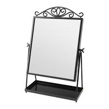 Karmsund Black Table Mirror 27x43 Cm Ikea Mirror Table Ikea Mirror Wall Mirrors Ikea