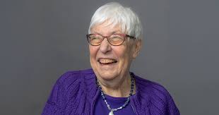 Distinguished faculty member, highly cited researcher, caring nurse and  fearless leader Pamela Mitchell, '62, '91, has been named the 2025 Golden  Graduate Distinguished Alumna! Learn more about Mitchell's work and impact  at