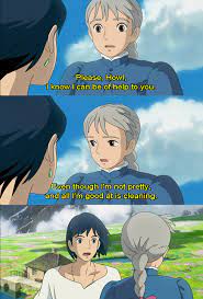 Howl's moving castle {sentence starters} i'd appreciate it if you wouldn't torment my friend. they say that the best blaze burns brightest, when circumstances are at their worst. i feel terrible, like there's a weight on my chest. your hair looks just like starlight. 97 Best Howl S Moving Castle Quotes You Will Like 2021