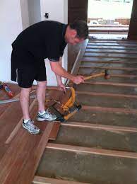 It is applied now to other coverings such as floating tile systems and vinyl flooring in a domestic context. Floating Hardwood Floor On Concrete Flooring Ideas In 2020 Engineered Wood Floors Floating Hardwood Floor Solid Wood Flooring