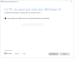 Lors de la mise à niveau, la lé de produit n'est pas demandée et au terme de la mise à niveau, le statut d'atiation ne sera pas modifié. Liberer De L Espace Sur La Partition Reservee Au Systeme Sous Windows 10