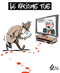 Le dessin de Besse : le racisme tue