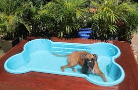 Dog Pools Quality Bone Shaped Pools Australian Dog Lover Dog Swimming Pools Dog Pool Dog Bone Pool