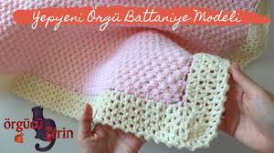 Yepyeni Orgu Bebek Battaniyesi Modeli Krose Orme Bebek Battaniyeleri Kolay Tig Isi