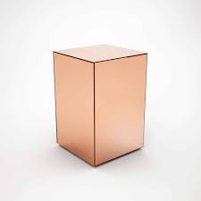 Check spelling or type a new query. Copper Mirrored Side Table By Mirrorbox Klarity Glass Furniture