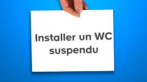 Compose dune plaque de commande blanche dune cuvette en ceramique et dun abattant il sintegrera facilement a vos toilettes. Poser Un Wc Suspendu Castorama Youtube