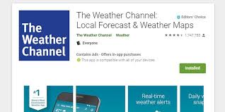 Get one or more of these nine on your handset, and you'll be able to stay on top of weather conditions in your immediate area or anywhere. Weather Channel App Accused Of Selling Users Personal Data