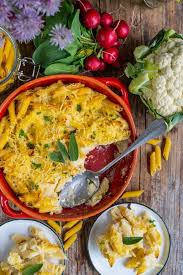 Gesunder Blumenkohl Pasta Auflauf Fettarm Vegan Mrs Flury Rezept In 2020 Pasta Auflauf Auflauf Blumenkohl