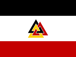 He is the father/grandfather of the germanic countries and represents the germanic tribes (though it is believed by some that he may instead be intended to represent the region germania). Flag Of Germania Vexillology