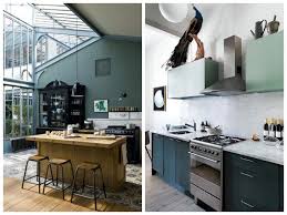 Cuisine Verte Mur Meubles Electromenager Blog Deco Clematc Cuisine Verte Meuble Cuisine Cuisines Deco