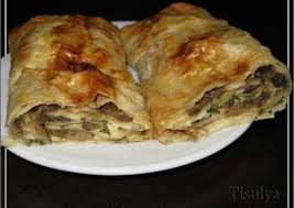 рулет из лаваша с курицей и сыром на сковороде Gribnoj Rulet Iz Lavasha Recept Kulinariya Eda Vkusnyashki