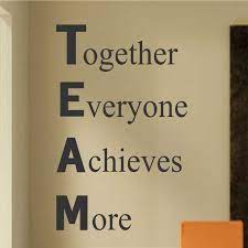 Inspirational Vinyl Wall Lettering Definition Of Team Motivate Work Employees Quotes Employee Quotes Work Quotes Teamwork Quotes