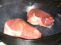 Before pan frying a ribeye steak, prepare the meat by letting it sit out for 30 minutes, then pat it dry and season it with salt and pepper. How To Cook A Perfect Steak Pan Seared Sear Roasted Or Grilled