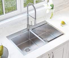 Signaturehardware.com has been visited by 10k+ users in the past month Ancona Single Handle Faucet Combo 33 L X 22 W Double Basin Dual Mount Kitchen Sink With Faucet And Basket Strainer Wayfair