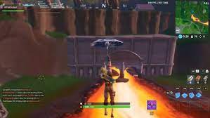 Fortnite Fortbyte 12 Location Accessible Using The Nana Nana Spray Inside Molten Tunnel