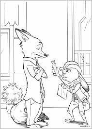 Zootopia Libro De Colores Paginas Para Colorear Disney Paginas Para Colorear Para Ninos