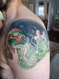 In the heart of downtown traverse city. Hp Full Sleeve 1st Session Mike Didea From Front Street Tattoo In Red Bank Nj Tattoos