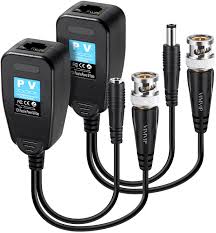 Click here sign up for an account Amazon Com Vimvip Hd Cvi Tvi Ahd Passive Video Balun With Power Connector And Rj45 Cat5 Data Transmitter 1 Pair Home Audio Theater