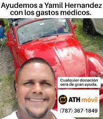 Por este medio solicitamos unirnos en oración por la pronta recuperación de Yamil  Hernandez. Su familia está solicitando ayuda para los gastos médicos.