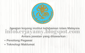 Maybe you would like to learn more about one of these? Jawatan Kosong Institut Kefahaman Islam Malaysia Ikim Dibuka Sehinggah Julai 2019