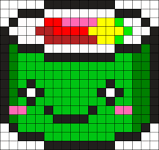 Kandi Patterns For Kandi Cuffs Food Pony Bead Patterns With Images Perler Patterns Hama Beads Patterns Kawaii Cross Stitch