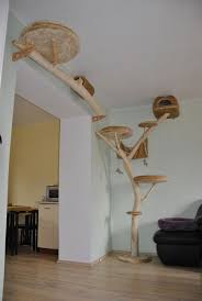4 Very Cool Diy Cat Trees Kedi Yolu Duvar Dekoru 2020 Kedi Agaclari Kedi Evi Dekor