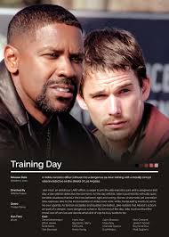 Training Day Movie Poster' Poster, picture, metal print, paint by Five  Senses Art