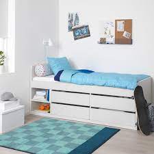 Let us know what you think about the ikea slakt bed frame by leaving a product rating. Slakt Structure Lit Rangem Sommier Lattes Blanc 90x200 Cm Ikea