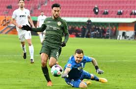 Offizielle website des vfb stuttgart. Bundesliga Vfb Stuttgart Uberrollt Fc Augsburg In Der Zweiten Halfte Vfb Stuttgart Stuttgarter Nachrichten