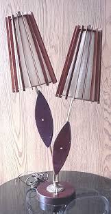 Canadian Kane Brothers Vintage Lighting Lamp Atomic Age