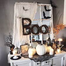 The Glam Farmhouse Blog Halloween Fall Decor Farmhouse Halloween Fall Halloween Decor Halloween Home Decor