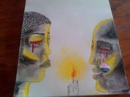 Deep Love Chalk By Shania Symons Aged 13 Art Painting Chalk