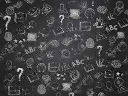 Education Background School Board With White Doodle Painted Stock Photo Picture And Royalty Free Image Image 53619121 Tiling textures with thin line web icons set. education background school board with white doodle painted