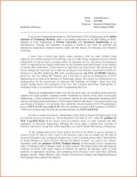 Statement Of Purpose Template