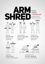 15 Super Effective Workouts To Tone Your Arms At Home Free Videos Shred Workout Arm Workout Dumbbell Workout At Home