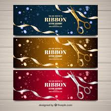 See more ideas about product launch, opening ceremony and stage design. Free Vector Realistic Collection Of Inauguration Banners