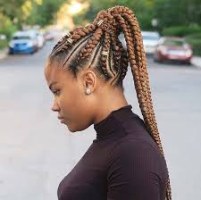 Fresh unique braided straight up hairstyles in this year african hair braid is very versatile: 80 Amazing Feed In Braids For 2021