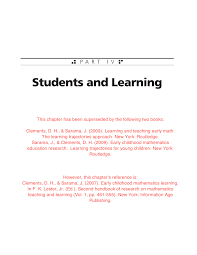 Teach sign language or a foreign language. Pdf Early Childhood Mathematics Learning