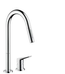 Axor Citterio M 2 Hole Kitchen Faucet Pull Down Chrome 2holekitchenfaucet Kitchen Faucet Kitchen Faucets Pull Down Faucet