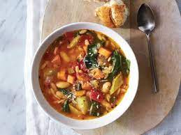 Vegetarian Minestrone Recipe Food Network Recipes Recipes Tasty Vegetarian Recipes