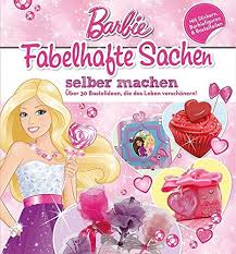 Wie neu, alles vorhanden und nichts kaputt. Barbie Bastelbuch Mit Schablonen Stickern Und Schritt Fur Schritt Anleitung Amazon De Disney Bucher