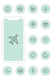 200 Mint Instagram Story Highlight Covers Mint Instagram Etsy Instagram Highlight Icons Mint Green Aesthetic Story Highlights