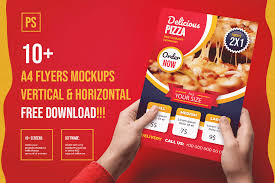 Download Free A4 Flyer Mockups Free Design Resources
