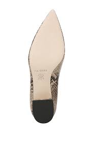 Via Spiga Guervie Block Heel Snake Embossed Pump Hautelook