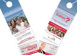 How to say business card in spanish. Spanish Door Hanger Business Card Templates Hanger With Card Slits