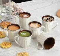 Amazon.com: gufaith Melamine Coffee Cups of 6, 12oz Camping ...