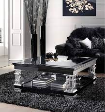 Black & silver coffee table sets. Italian Black Luxury Coffee Table Juliettes Interiors Chelsea London Black And Silver Living Room Silver Living Room Luxury Coffee Table