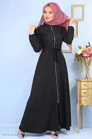 Rengarenk Ferace Modelleri Hijab Fashion 2019 Lookbook Elbise Giyim Model