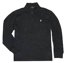 Black And White Polo Sweater Polo Ralph Lauren Men Half Zip French Rib Cotton Sweater S Black White Pony At Amazon Men S Clothi Ralph Lauren Sweater Ralph Lauren Pullover Cotton Sweater